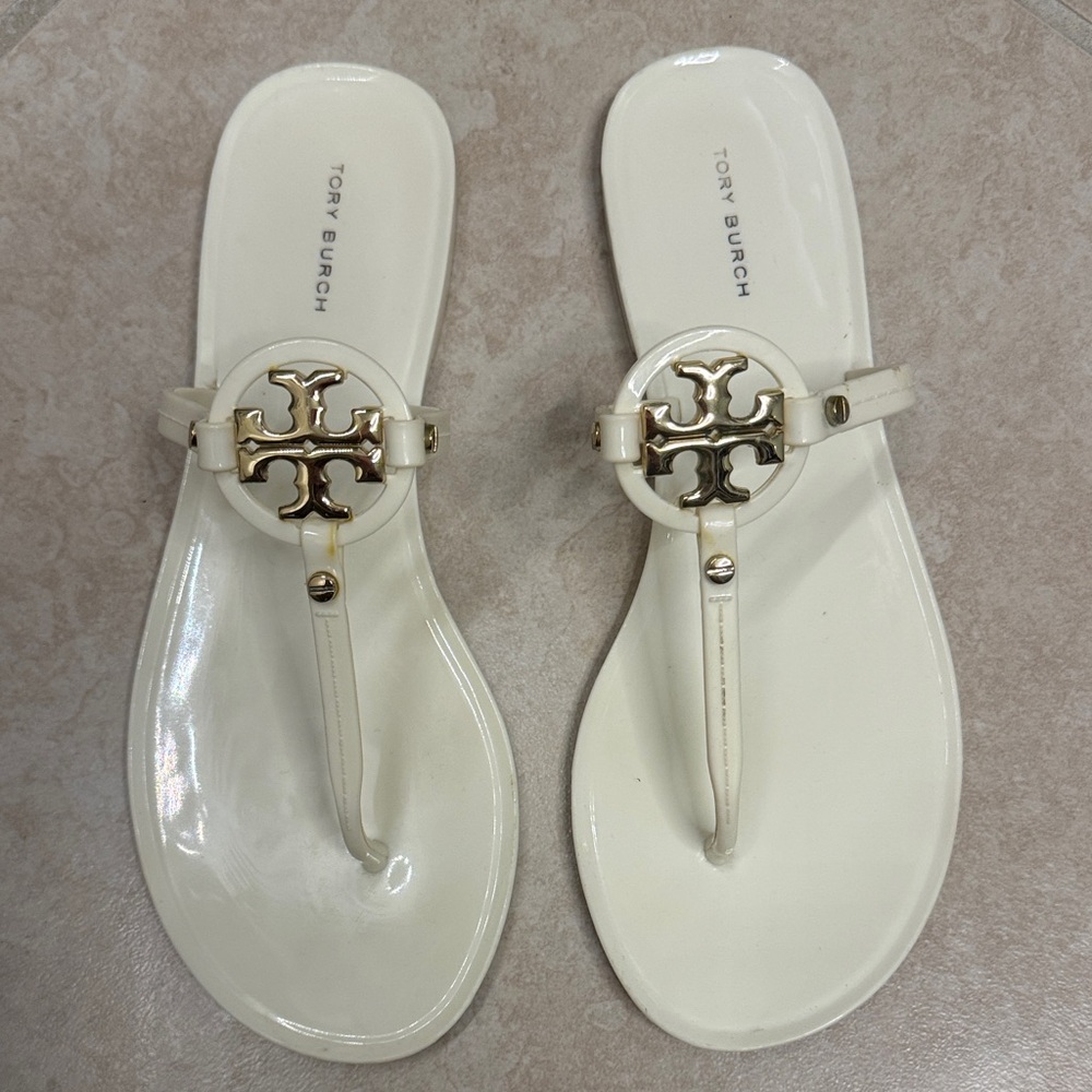 Tory Burch Women's White Sandals